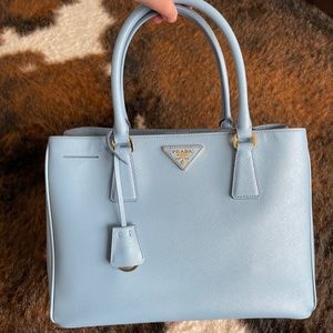 Prada Saffiano Lux Tote Astrale